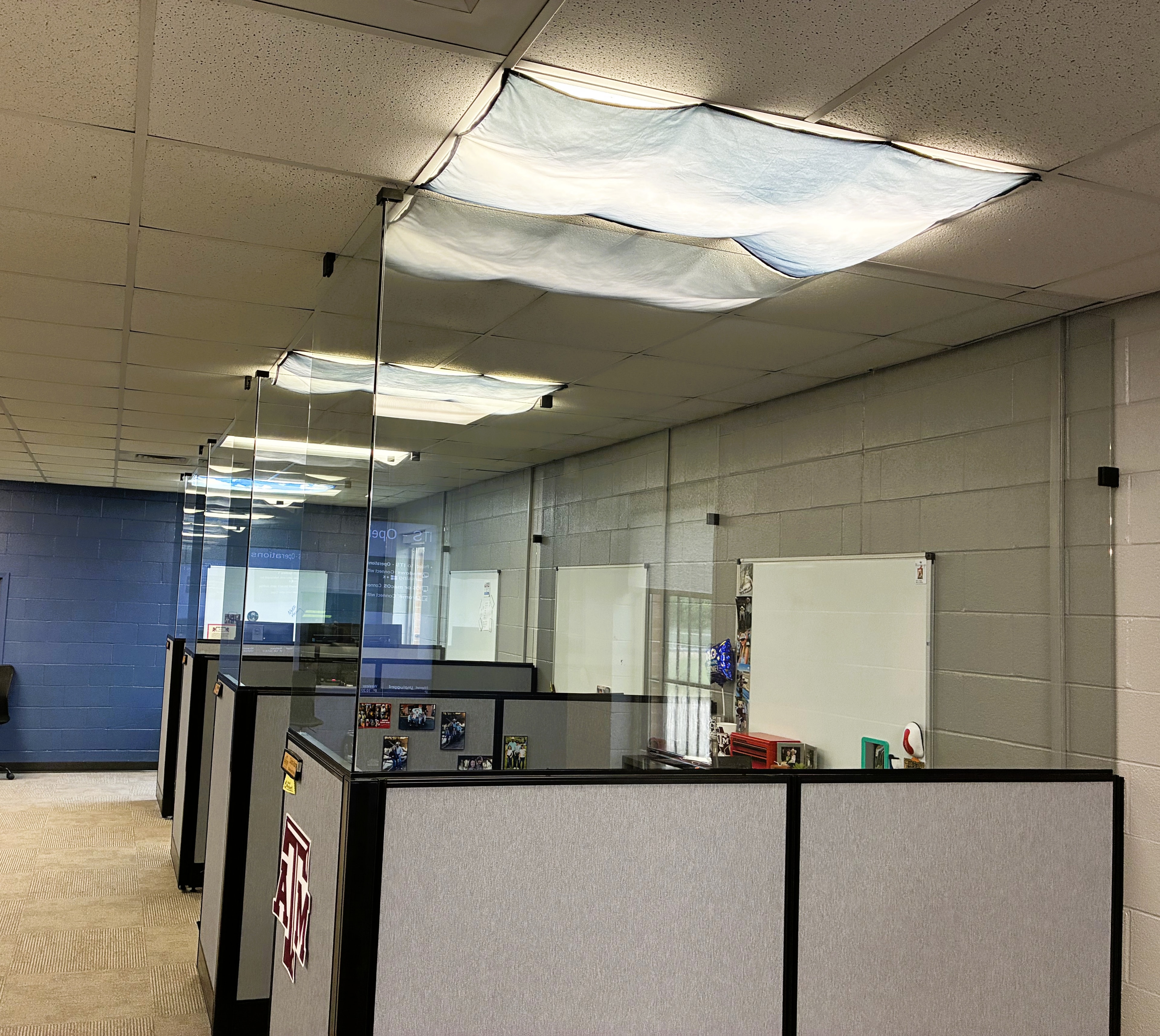 Custom specialty glass installation